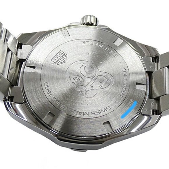 TAG Heuer Aquaracer WAY101B BA0746 Watch Men's Date 300m Quartz Stainless Ste... - Picture 8 of 13